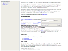 Tablet Screenshot of bellybuilders.com